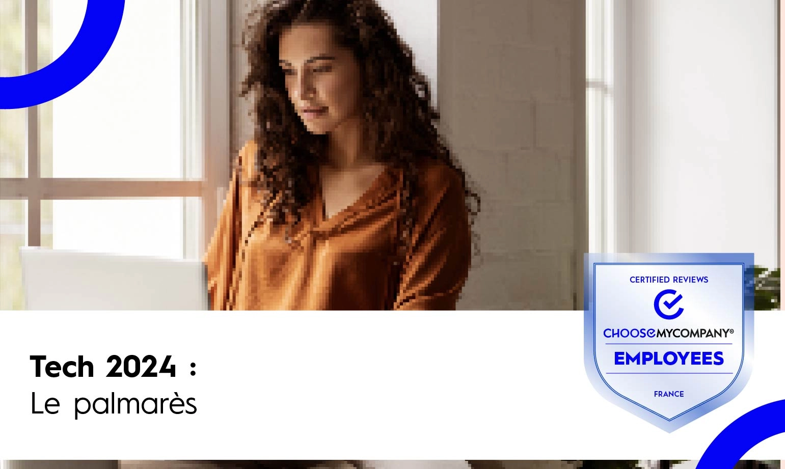 Palmarès Focus Tech 2024 présentant les entreprises préférées des profils et talents de la tech