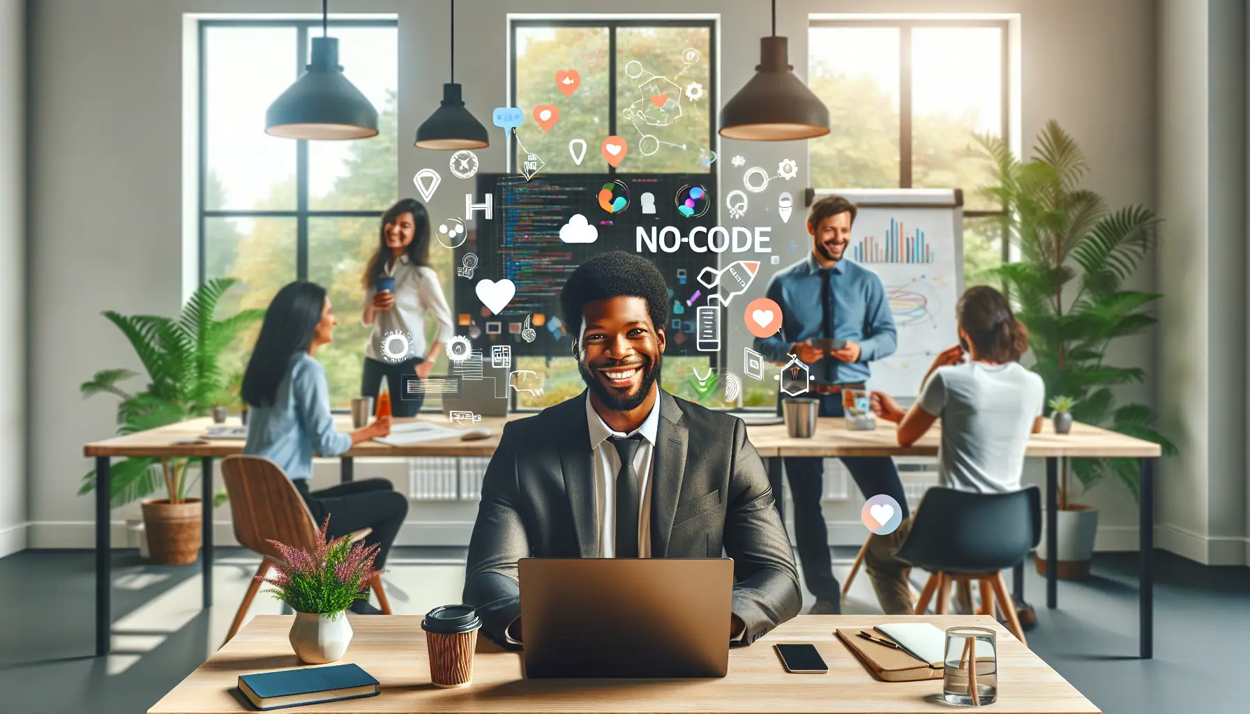 Photo - Les avantages du no-code pour les PME - Agence webBéziers  - Webbot