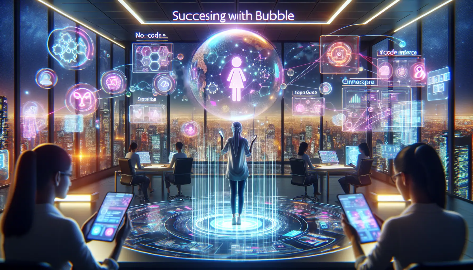 Photo - Conseils pour réussir avec Bubble - Agence webBéziers  - Webbot