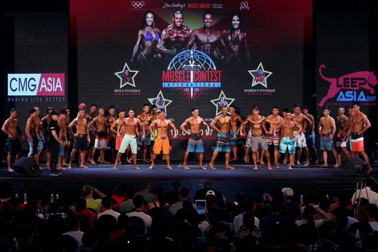 Sự kiện Muscle contest tại LEEP ASIA 2017