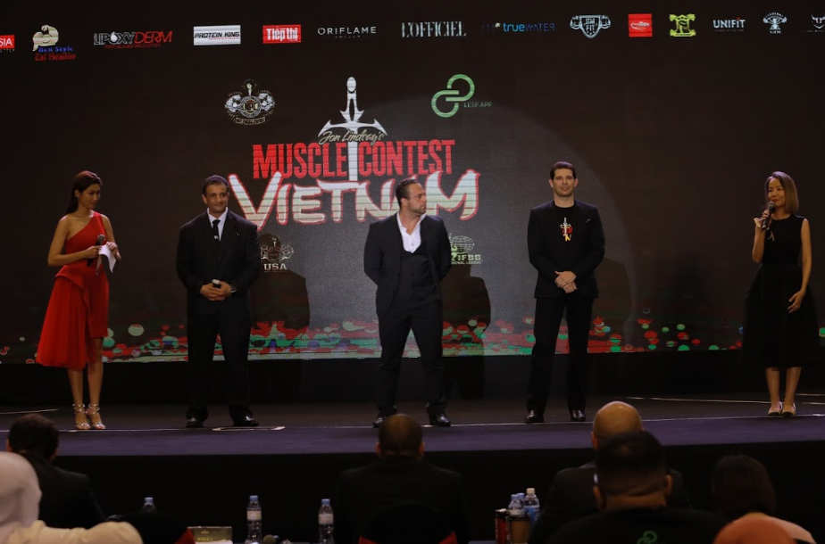 Thành viên Ban Quản Trị tập đoàn CMG.ASIA tại chung kết muscle contest vietnam 2019