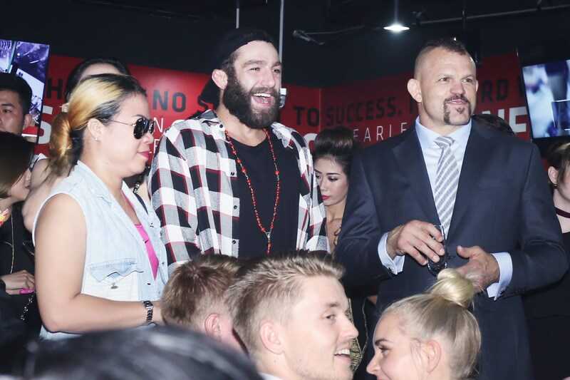 Mike Chiesa and Chuck Liddell
