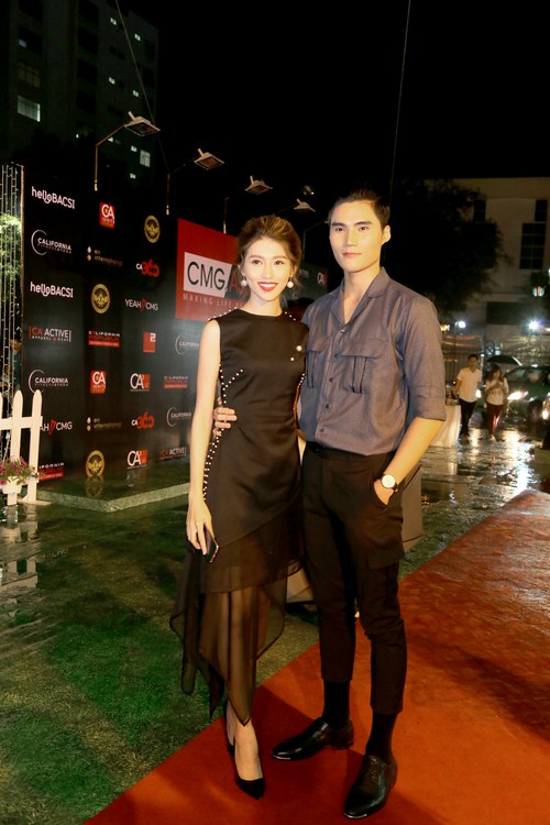 Celebrity couple, Quang Hung and Quynh Chau