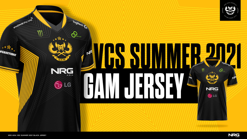 GAM releases their new VCS Summer 2021 Jerseys