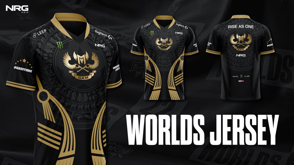 GAM announces a special jersey for the Worlds 2022