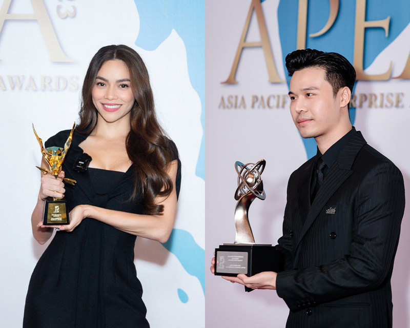 "Rapidly Growing Business" and "Outstanding Asian Entrepreneur" at Asia Pacific Enterprise Awards