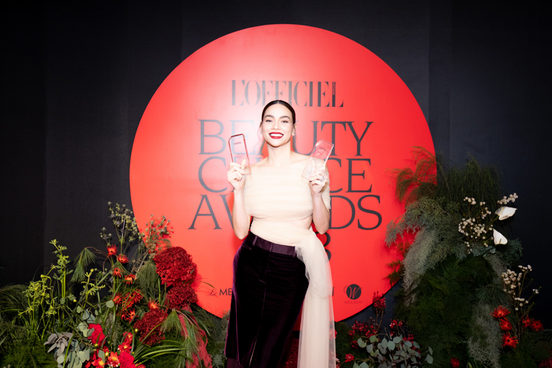 Mỹ phẩm M.O.I nhận hai giải thưởng danh giá tại L'Officiel Beauty Awards 2023