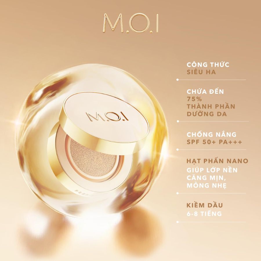 Premium Baby Skin Cushion mang lại danh tiếng cho M.O.I Cosmetics