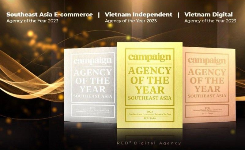 With the collective efforts of its team, RED² Digital achieved a "hat trick" at the Agency of the Year 2023 awards with three accolades