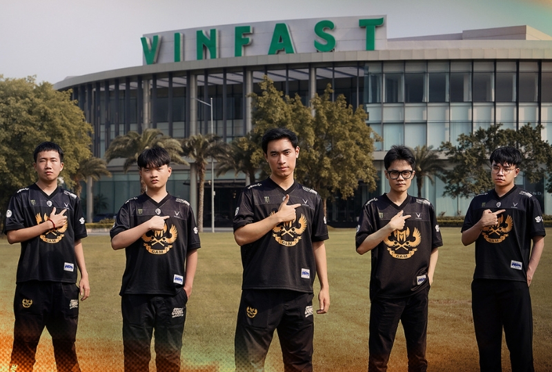 VinFast and GAM Esports have been collaborating since MSI 2024.