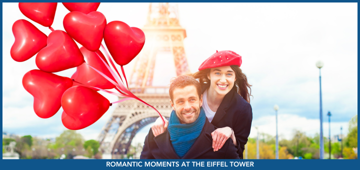 Romantic Moments at the Eiffel Tower