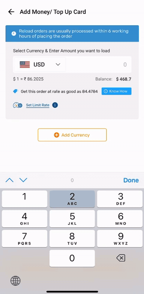 Real Time Balance Tracking