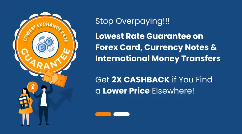 What is BookMyForex’s Lowest Exchange Rate Guarantee Offer?