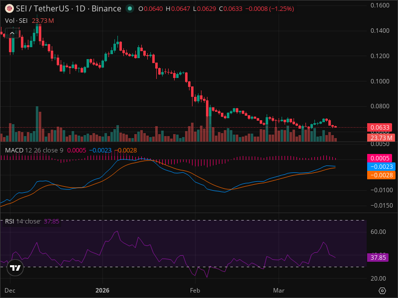 SEI Breakout Imminent? 5 Chart Patterns Aligning Now