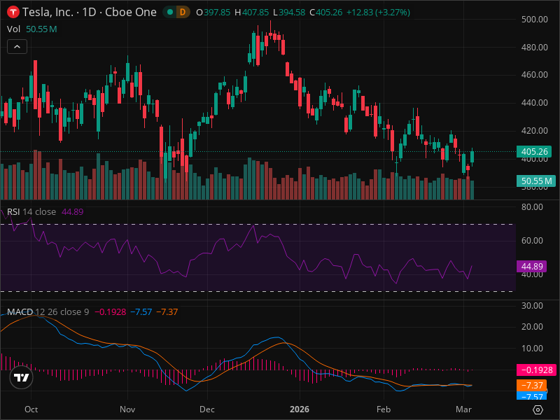 TSLA at Critical Level: Why This Week Is Pivotal