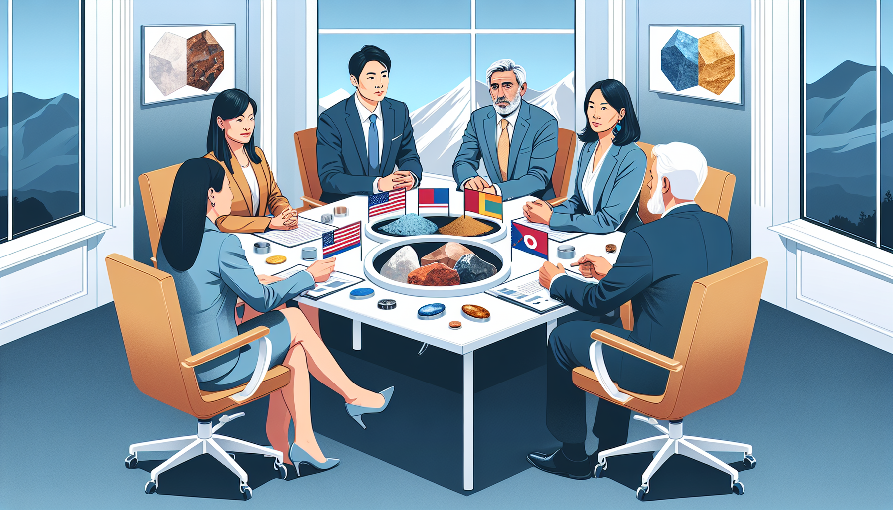 米国、メキシコ・EU・日本と重要鉱物価格下限設定へ