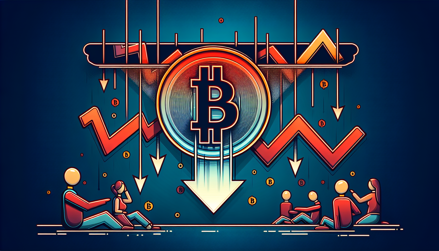 ビットコイン急落、67,000ドル割れ:売りが加速し仮想通貨の役割に悲観論拡大