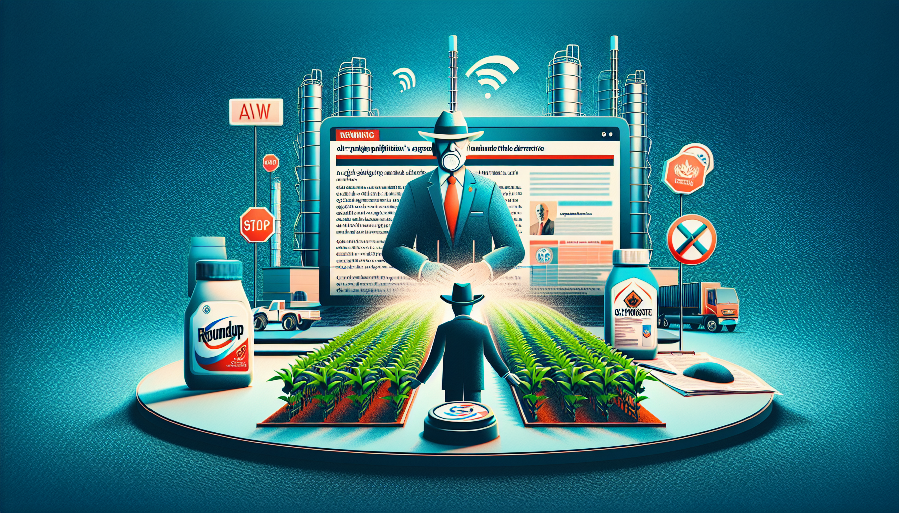 Trump Boosts Glyphosate Production Despite MAHA's Roundup Concerns