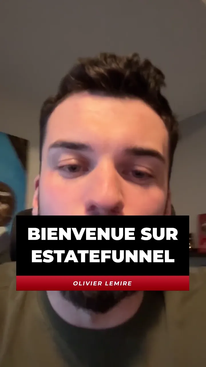 Bienvenue dans l'immobilier avec Olivier Lameur