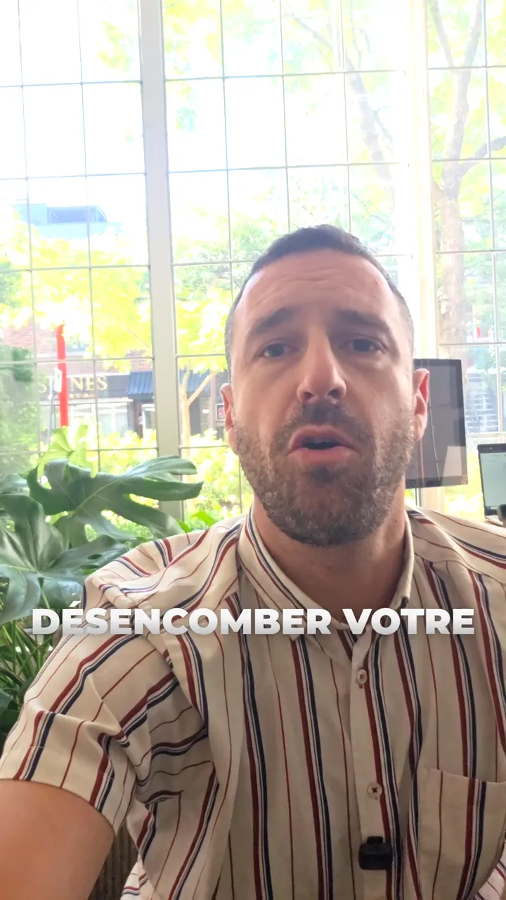 Conseils pour désencombrer votre maison avant la vente