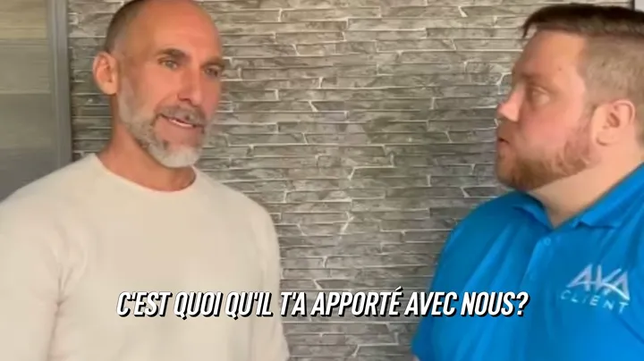 Eryck, courtier pionnier avec Ava Client