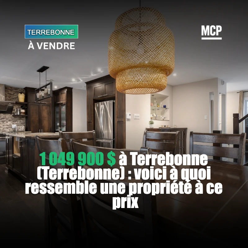 Découvrez une demeure d'exception à Terrebonne : charme, modernité et sérénité au rendez-vous