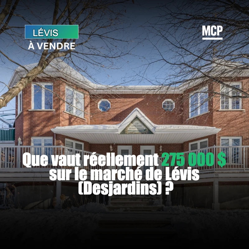 Découvrez le charme unique d'un condo à Lévis dans le secteur Desjardins