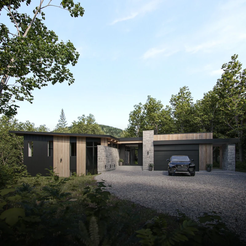 Vivez le luxe moderne au cœur de la nature à Charlevoix