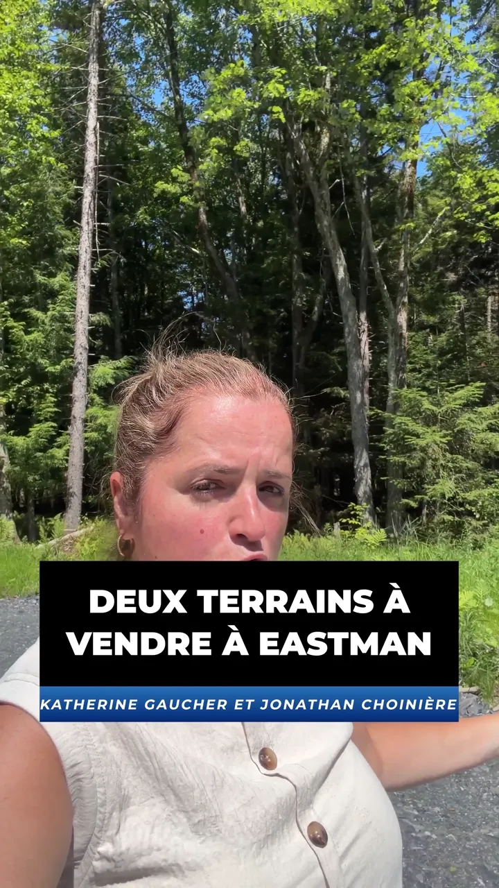 Terrains à vendre à Eastman : Construisez votre maison de rêve