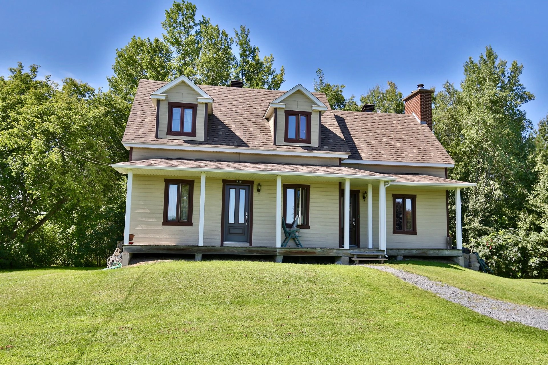 Façade de la maison