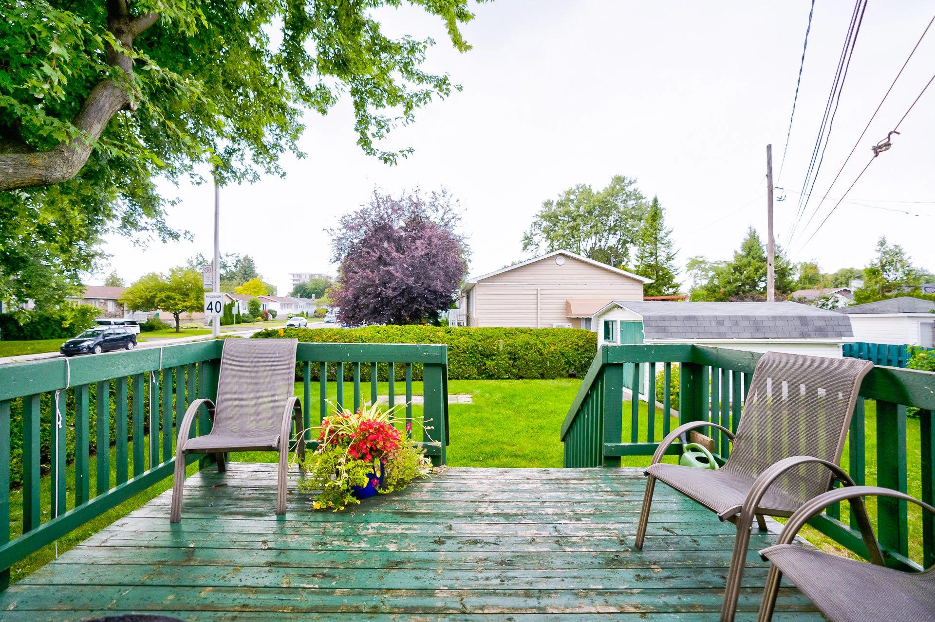 Terrasse extérieure