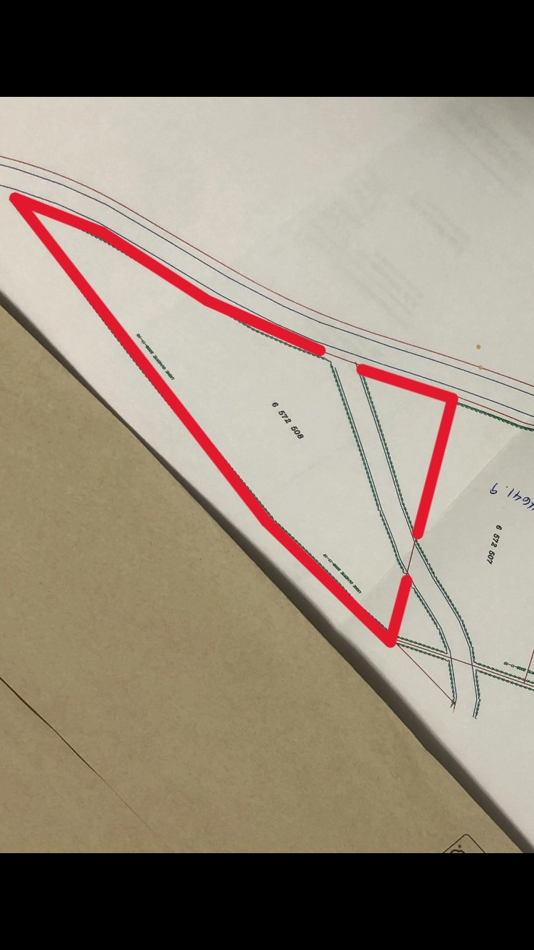 Plan du terrain sur Ch. du Lac-Brennan, Rawdon