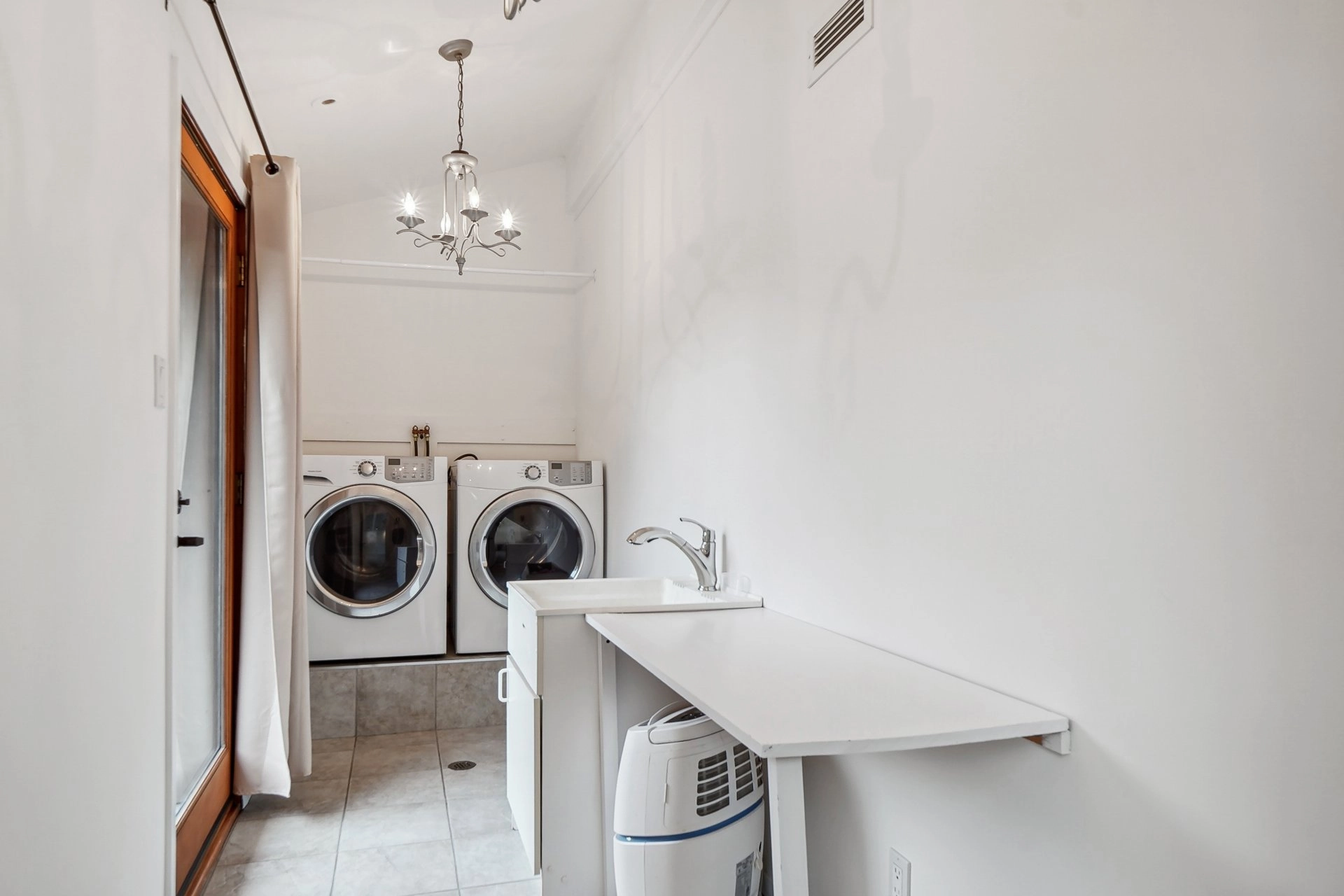 Spacious and functional laundry room