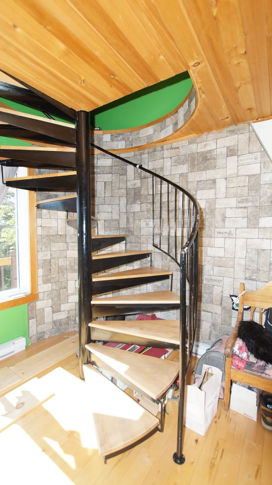 Escalier en colima&ccedil;on