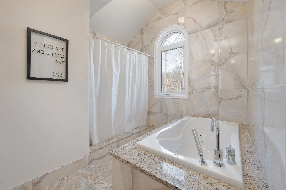 Elegant Bathroom with Tub