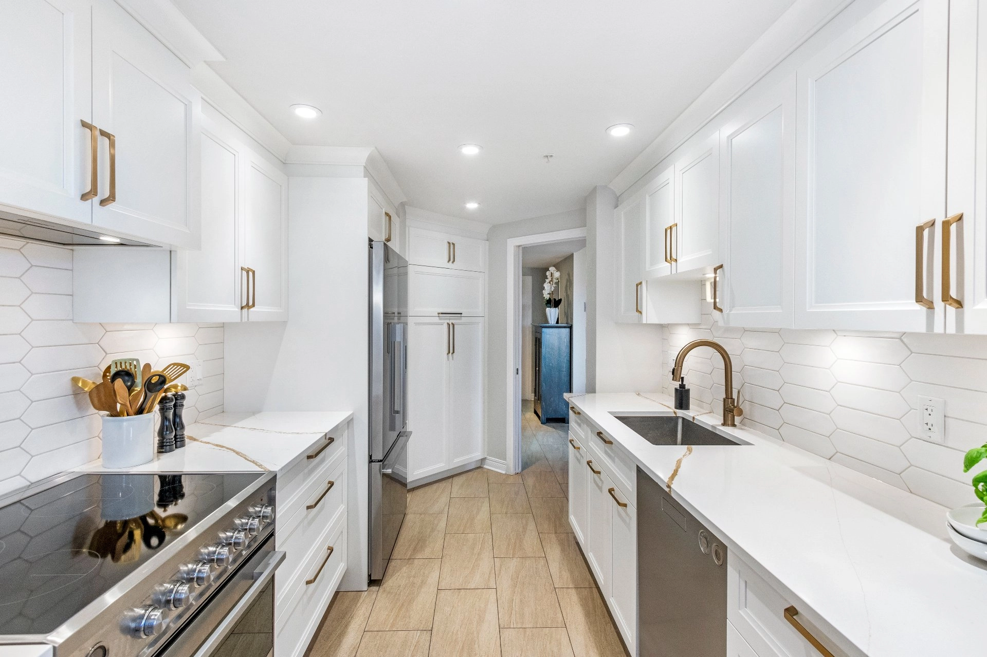 Cuisine moderne et lumineuse