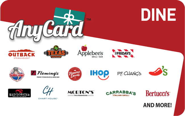 AnyCard Dine virtual card