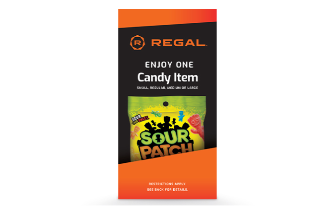 Regal Candy Voucher virtual card