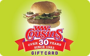 W. W. Cousins gift card