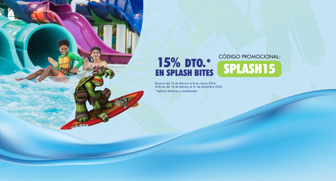 PROMOCIONES EN SPLASH BITES EN AQUA NICK RIVIERA MAYA