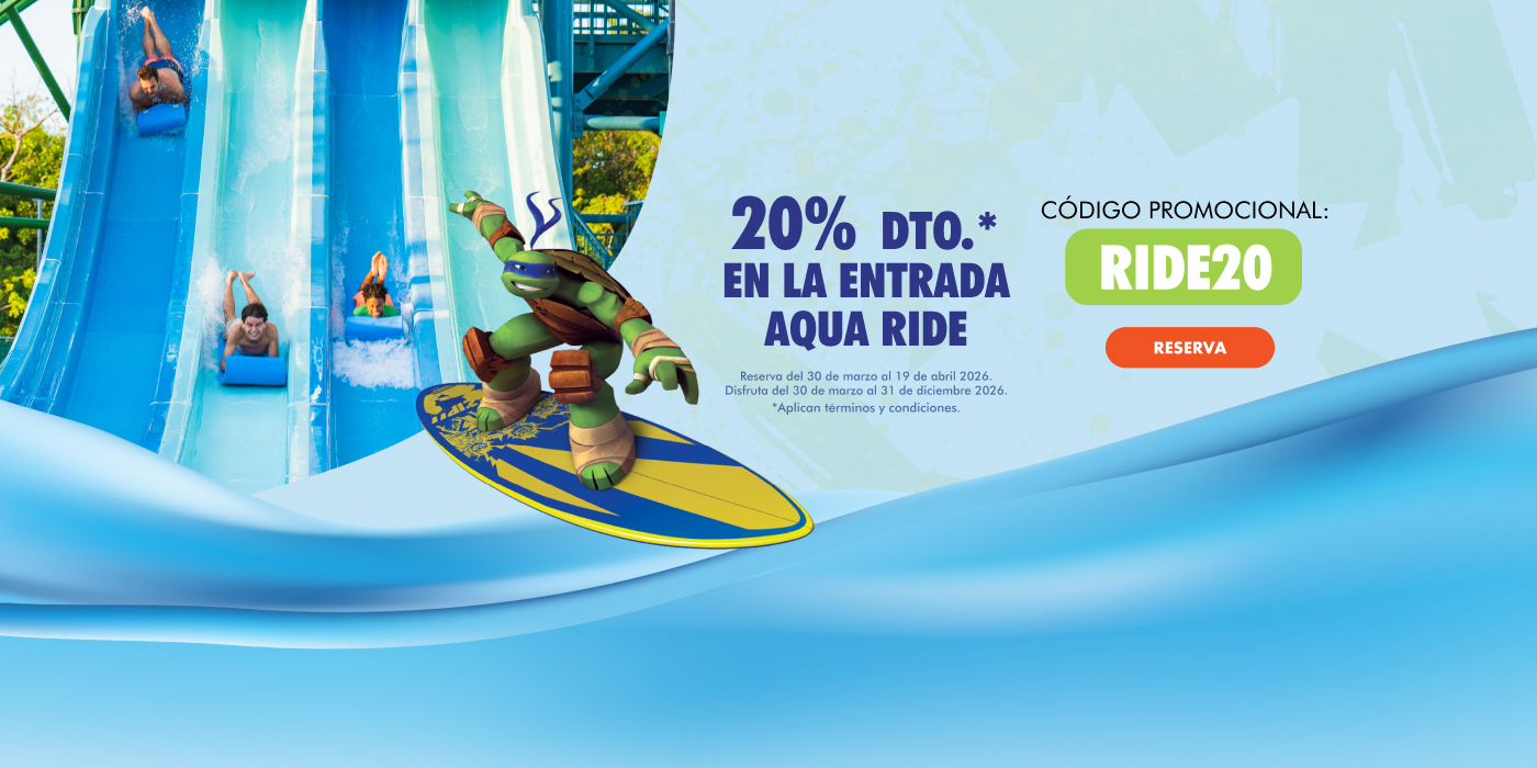 Promociones para Aqua Ride en Aqua Nick Riviera Maya