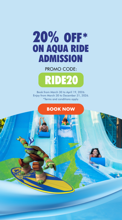 AQUA RIDE RIDE20 PROMOTION