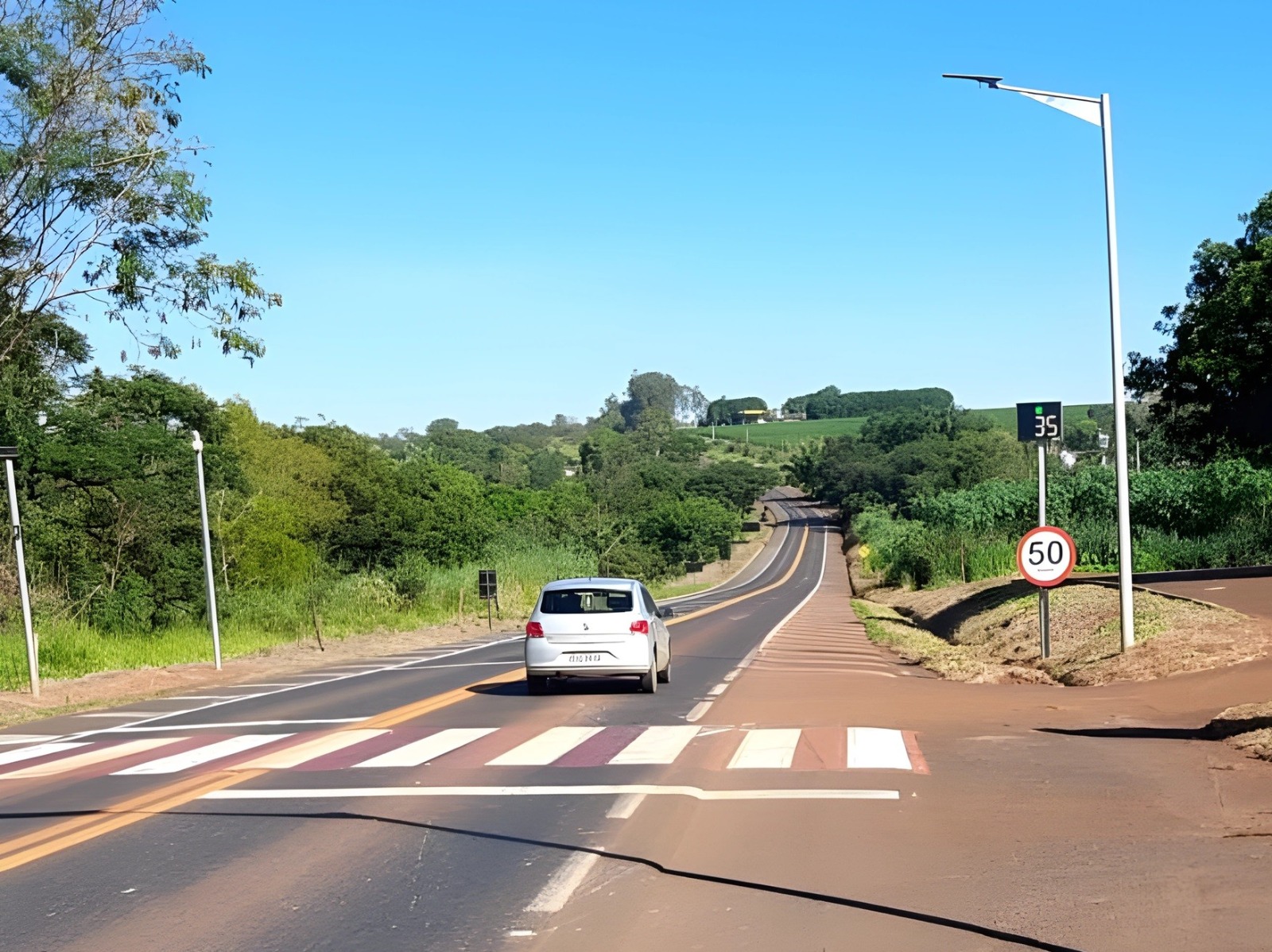 Radar na BR-365 começa a operar em fase educativa em Indianópolis