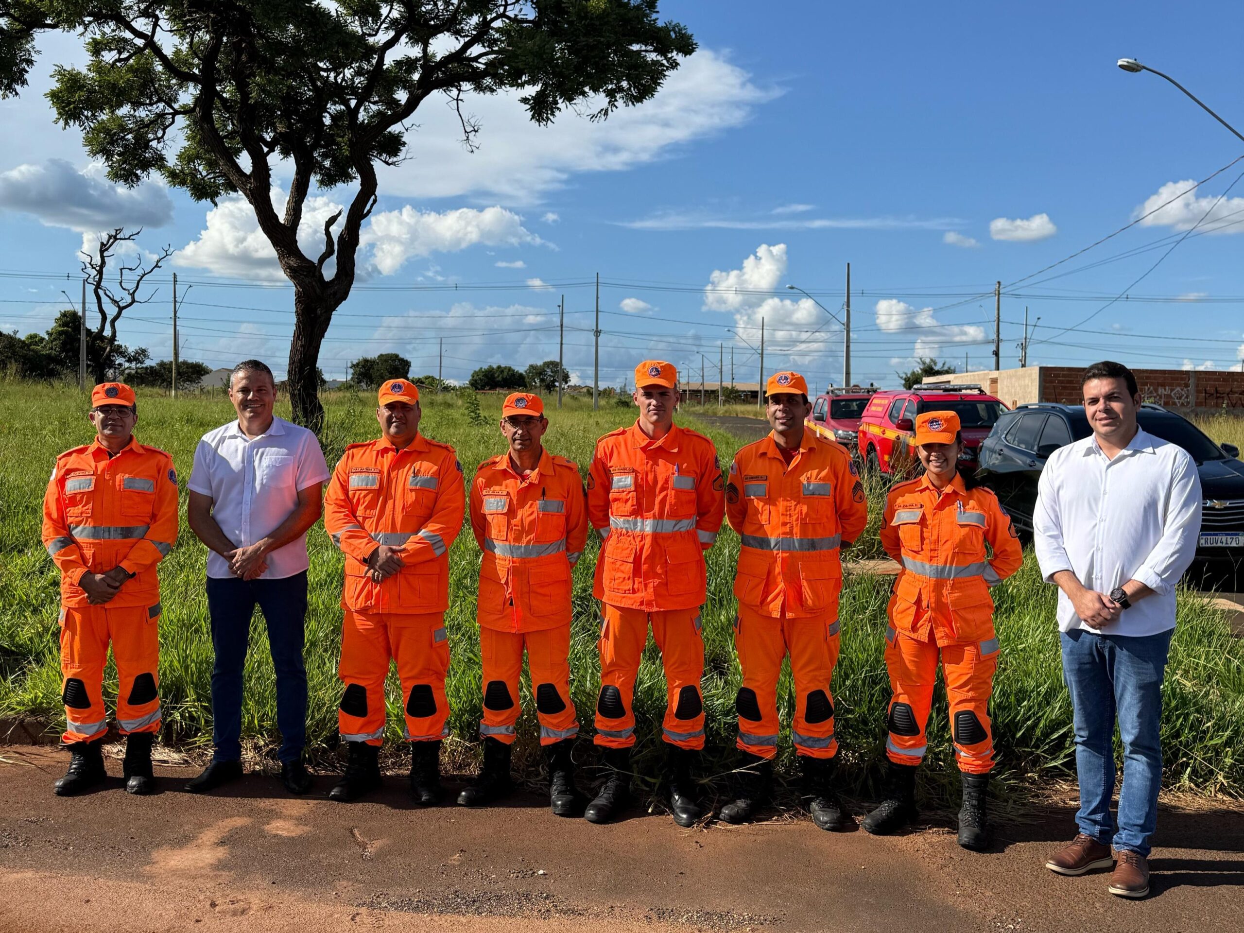 Reunião define nova área para implantação do Corpo de Bombeiros em Monte Carmelo