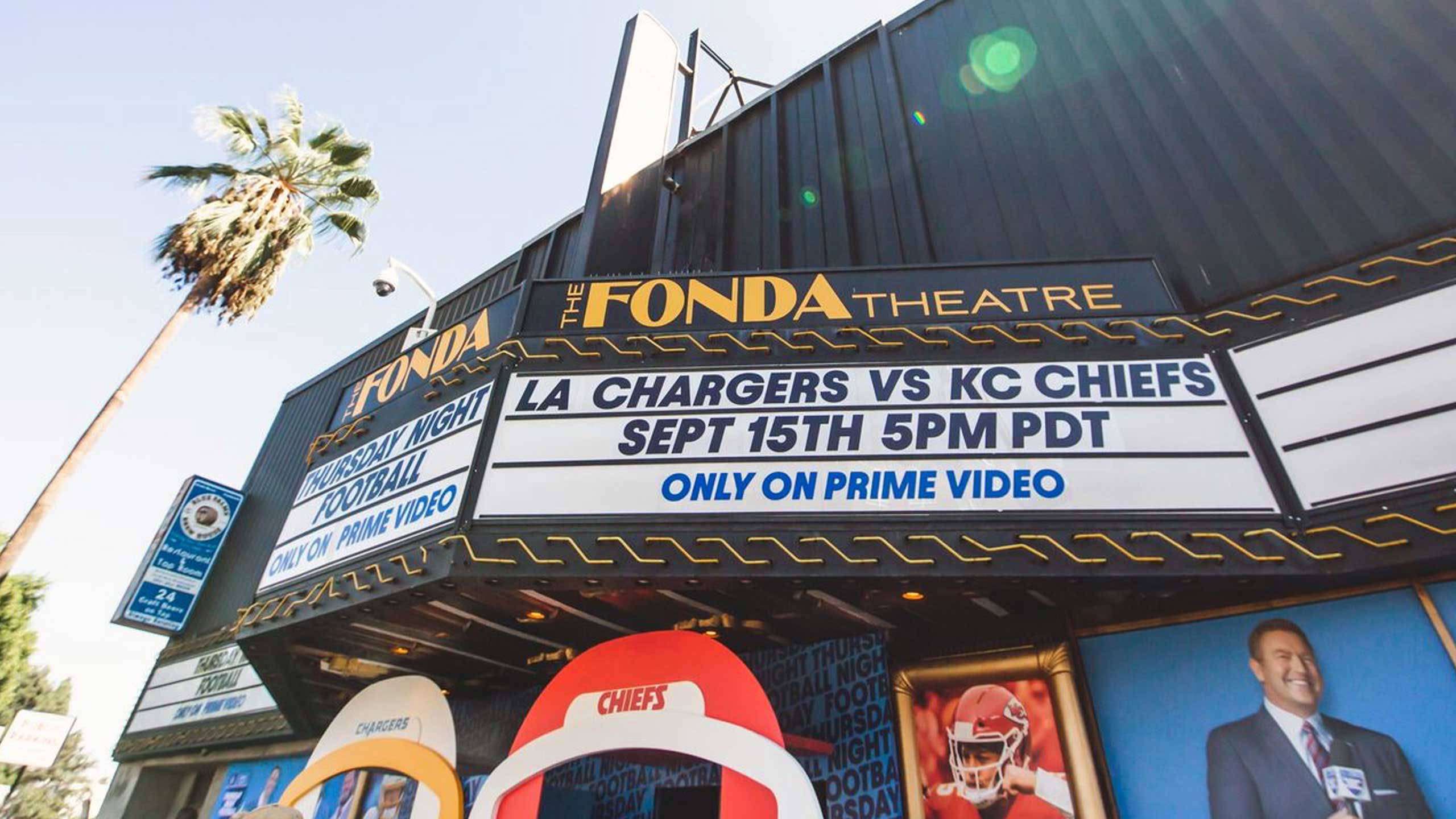 Amazon Prime Hosts Thursday Night Football Event at The Fonda Theatre