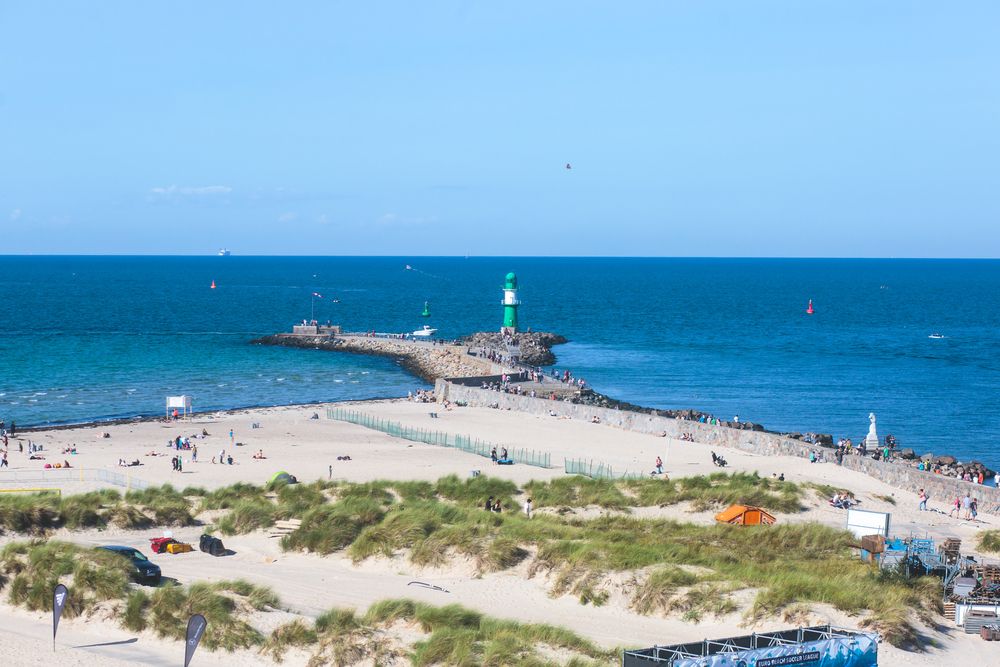 Wo befinden sich die schönsten Strände in Warnemünde?