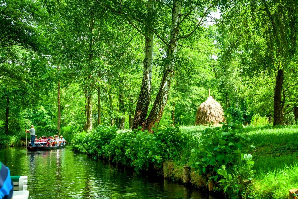 Wo befinden sich die schönsten Wasser- und Naturstellen im Spreewald?