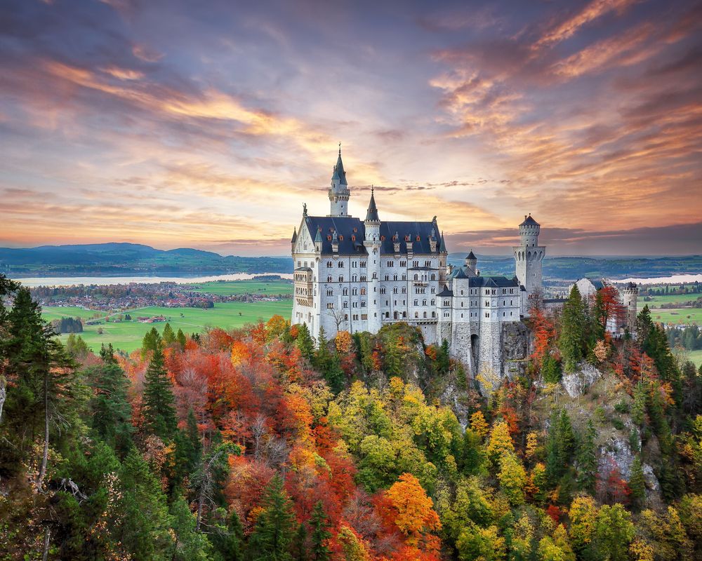 Märchenhafte Schlösser: Schloss Neuschwanstein