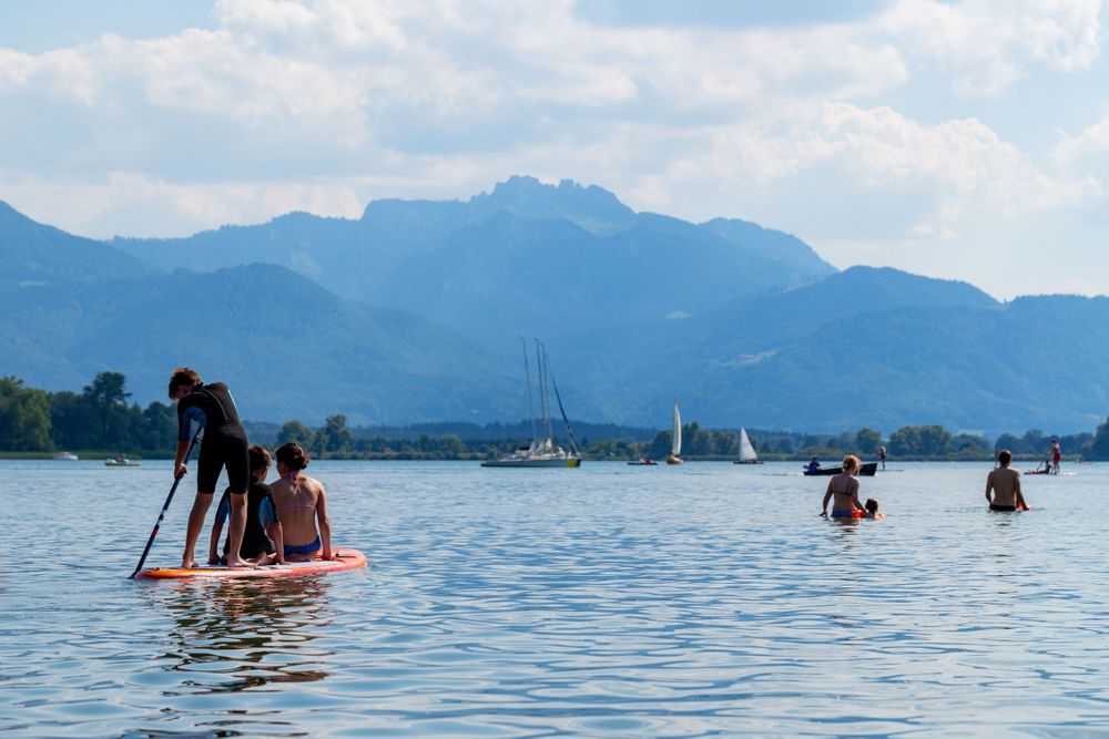Aktives Wasservergnügen