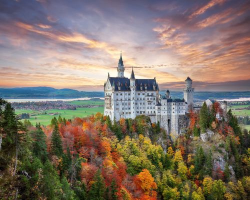 Märchenhafte Schlösser: Schloss Neuschwanstein